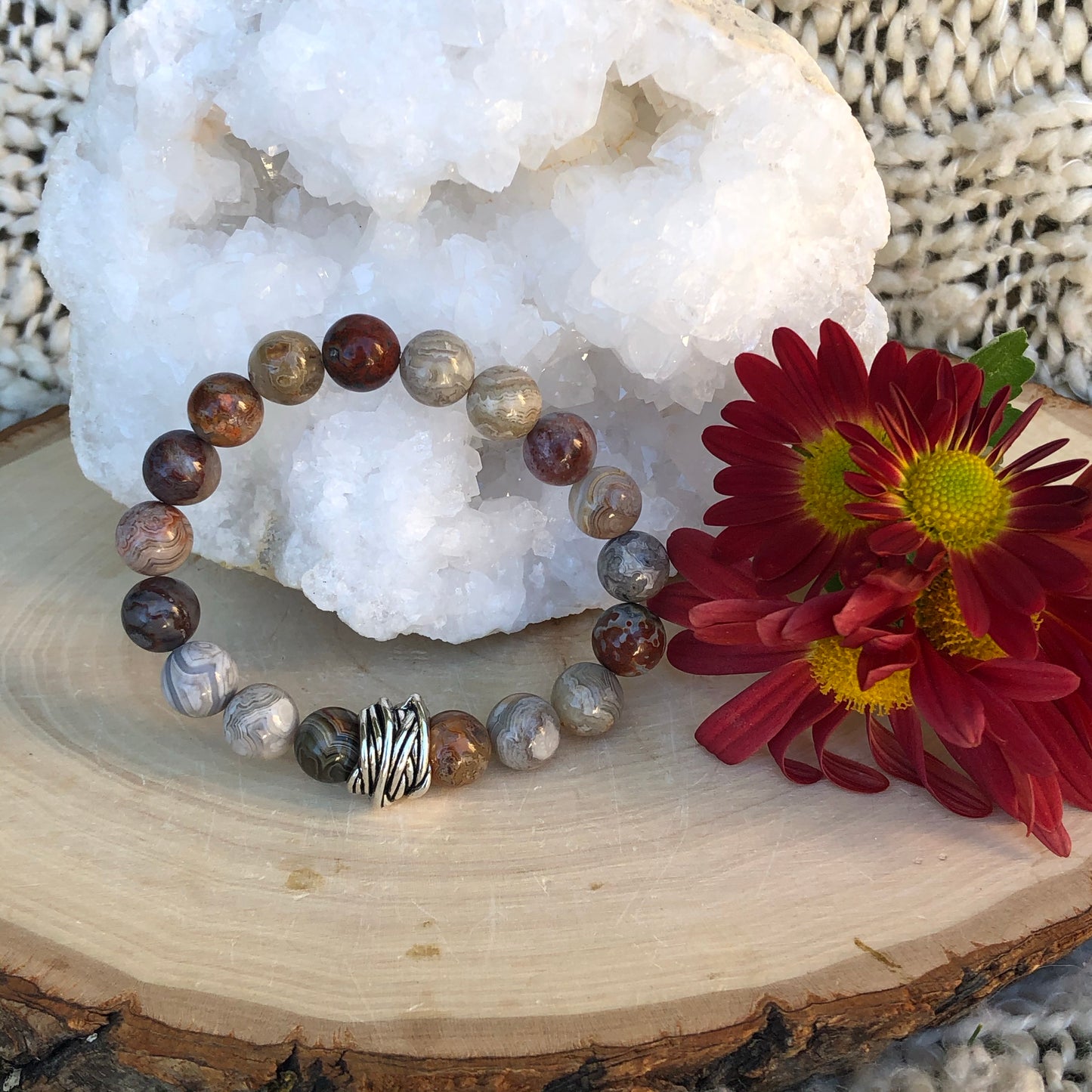 Laguna Jasper Crystal Bracelet